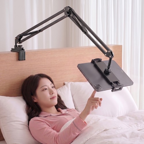 뷰씨 태블릿 거치대, 아이패드·갤럭시탭용 자바라 타입 3가지