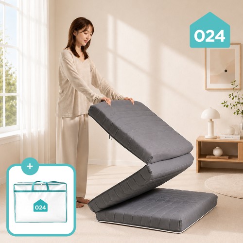024홈 3단 접이식 토퍼 8cm 멀티싱글, 실용적인 공간 활용